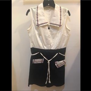 WORE ONCE Tatyana Sailor Romper